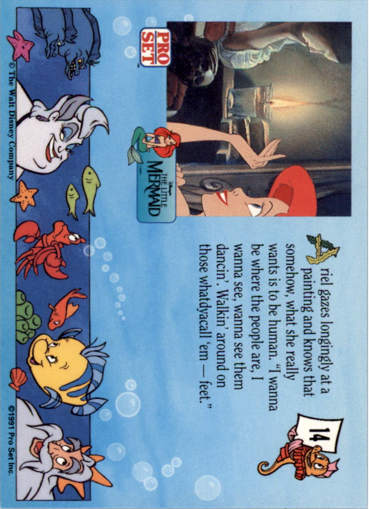 The Little Mermaid (1991 Pro Set) "Main Set" Cards #1 to #90 - Bild 29 von 181