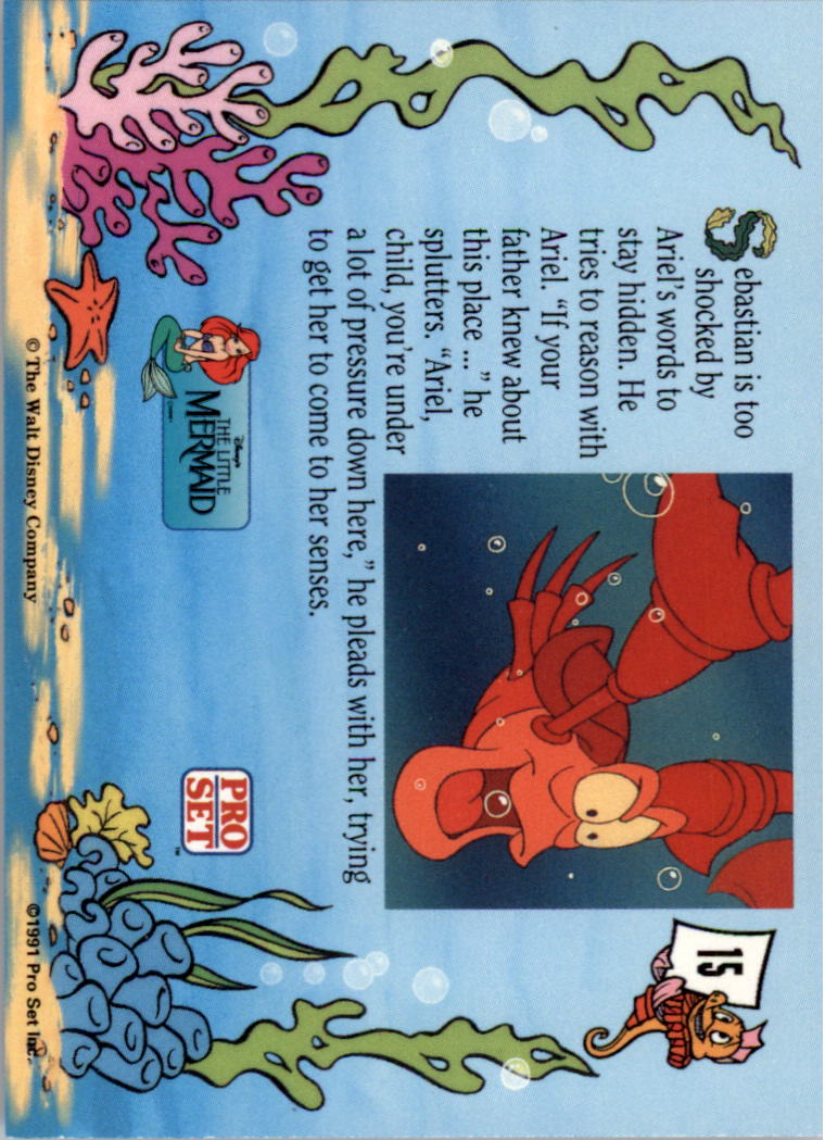 The Little Mermaid (1991 Pro Set) "Main Set" Cards #1 to #90 - Bild 31 von 181