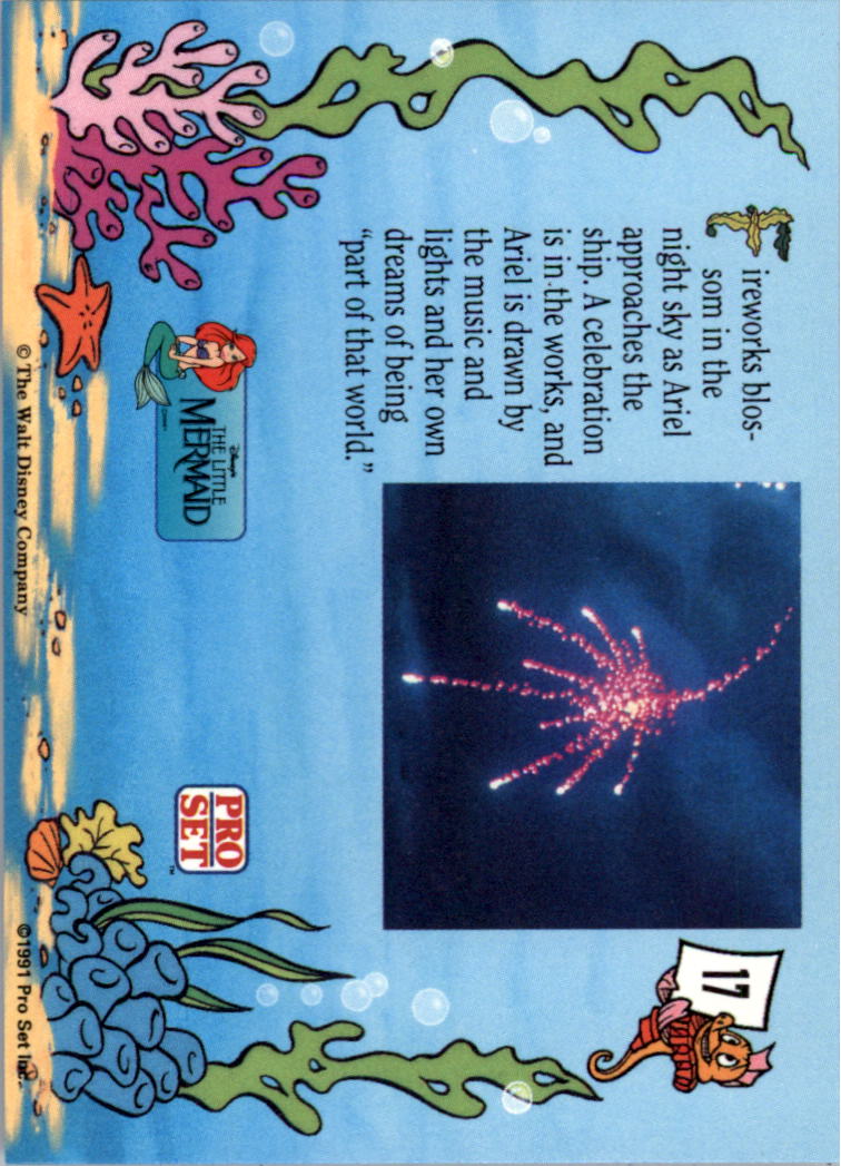 The Little Mermaid (1991 Pro Set) "Main Set" Cards #1 to #90 - Bild 35 von 181