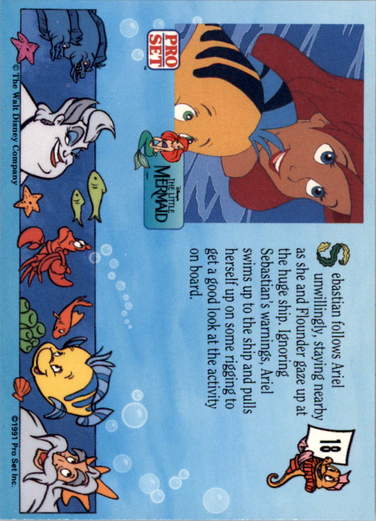 The Little Mermaid (1991 Pro Set) "Main Set" Cards #1 to #90 - Bild 37 von 181