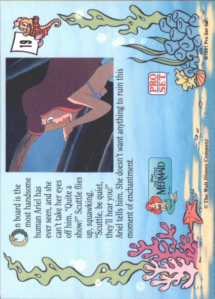 The Little Mermaid (1991 Pro Set) "Main Set" Cards #1 to #90 - Bild 39 von 181