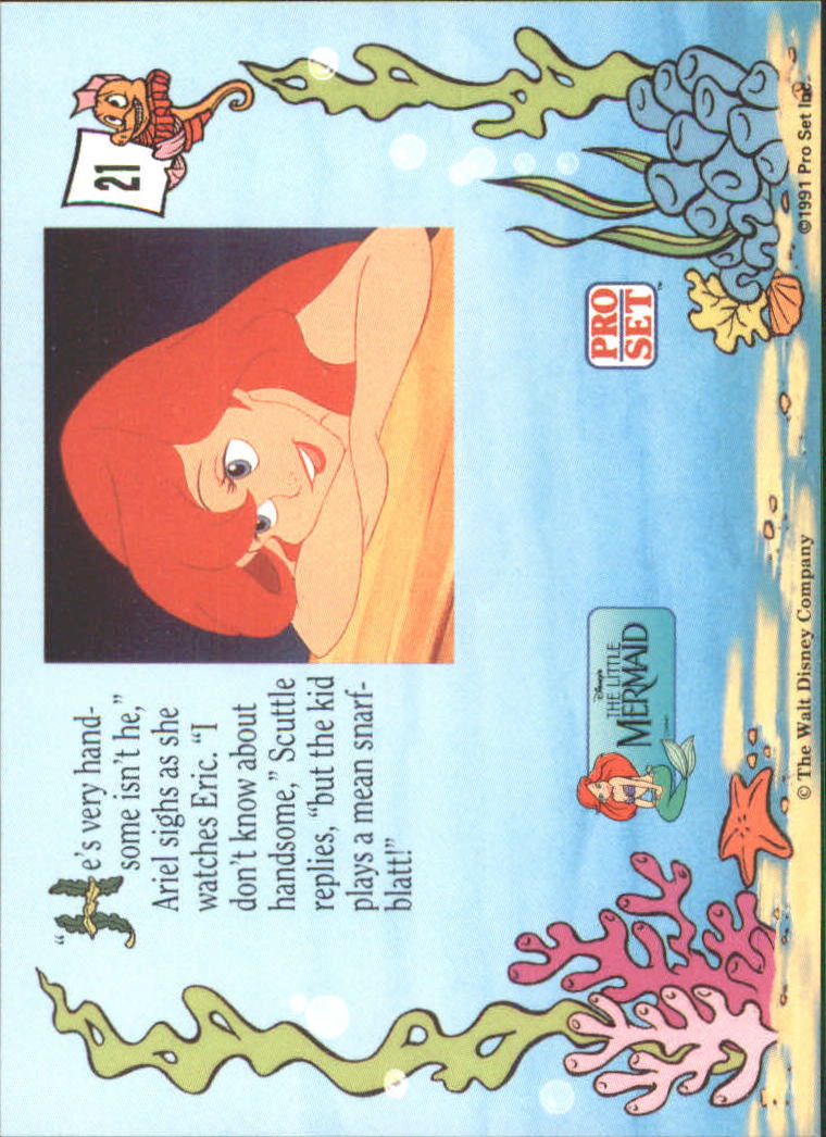 The Little Mermaid (1991 Pro Set) "Main Set" Cards #1 to #90 - Bild 43 von 181