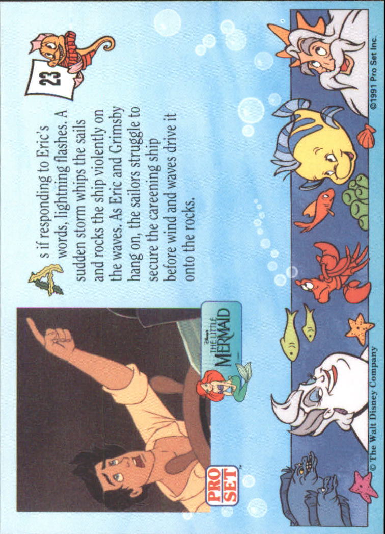 The Little Mermaid (1991 Pro Set) "Main Set" Cards #1 to #90 - Bild 47 von 181