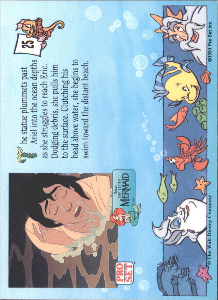 The Little Mermaid (1991 Pro Set) "Main Set" Cards #1 to #90 - Bild 51 von 181