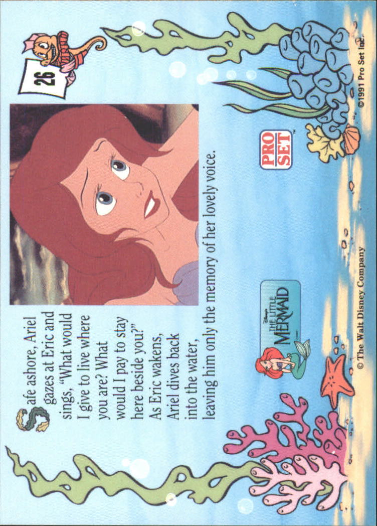 The Little Mermaid (1991 Pro Set) "Main Set" Cards #1 to #90 - Bild 53 von 181