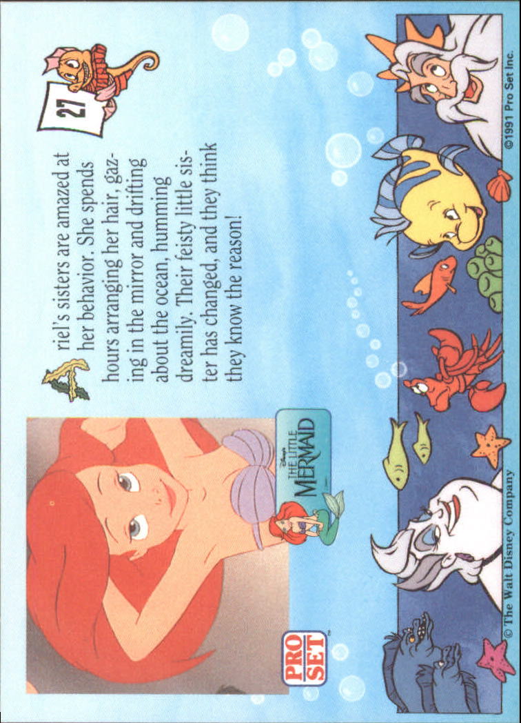 The Little Mermaid (1991 Pro Set) "Main Set" Cards #1 to #90 - Bild 55 von 181