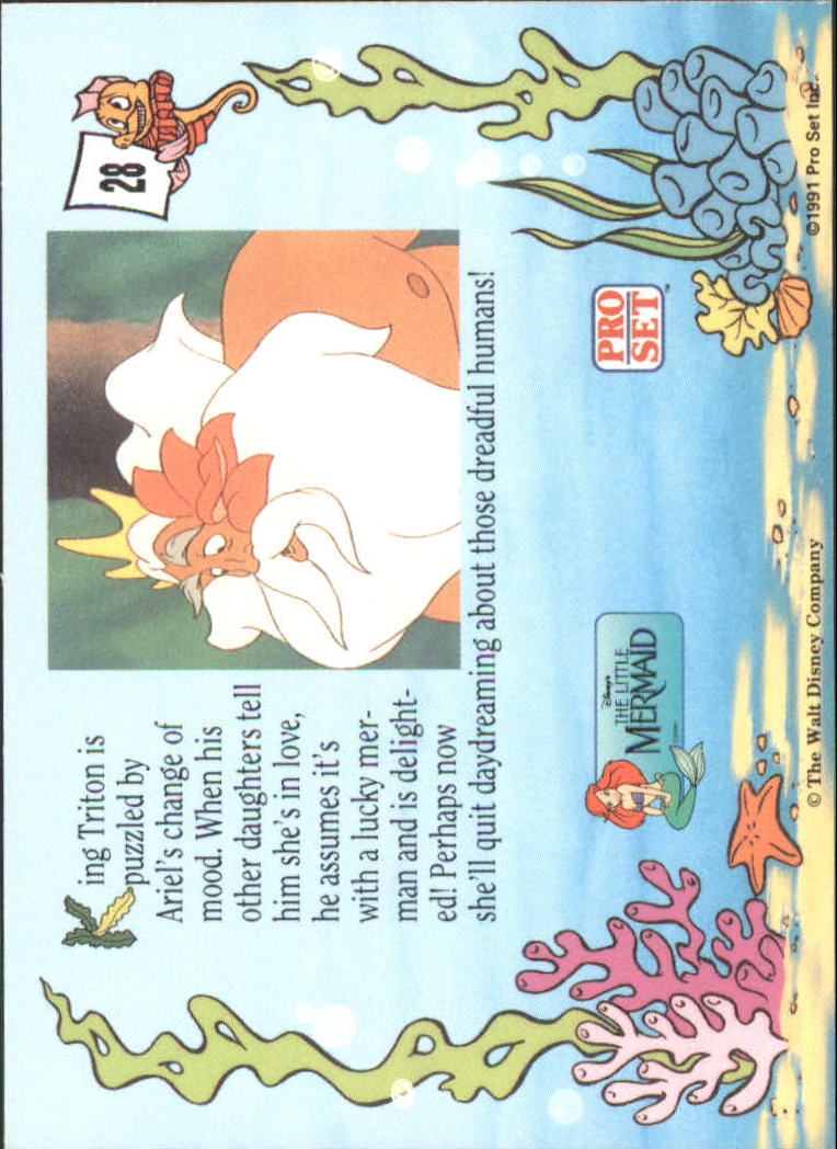 The Little Mermaid (1991 Pro Set) "Main Set" Cards #1 to #90 - Bild 57 von 181