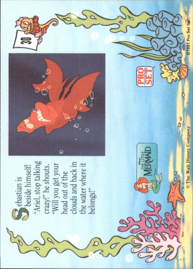 The Little Mermaid (1991 Pro Set) "Main Set" Cards #1 to #90 - Bild 61 von 181