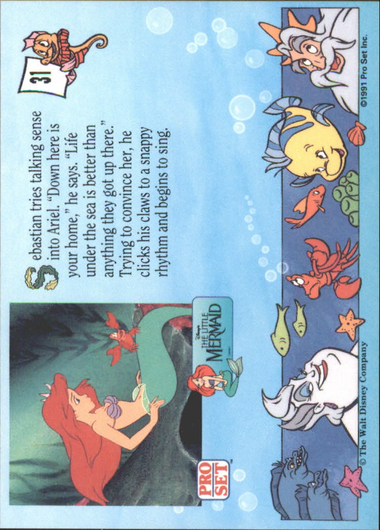 The Little Mermaid (1991 Pro Set) "Main Set" Cards #1 to #90 - Bild 63 von 181