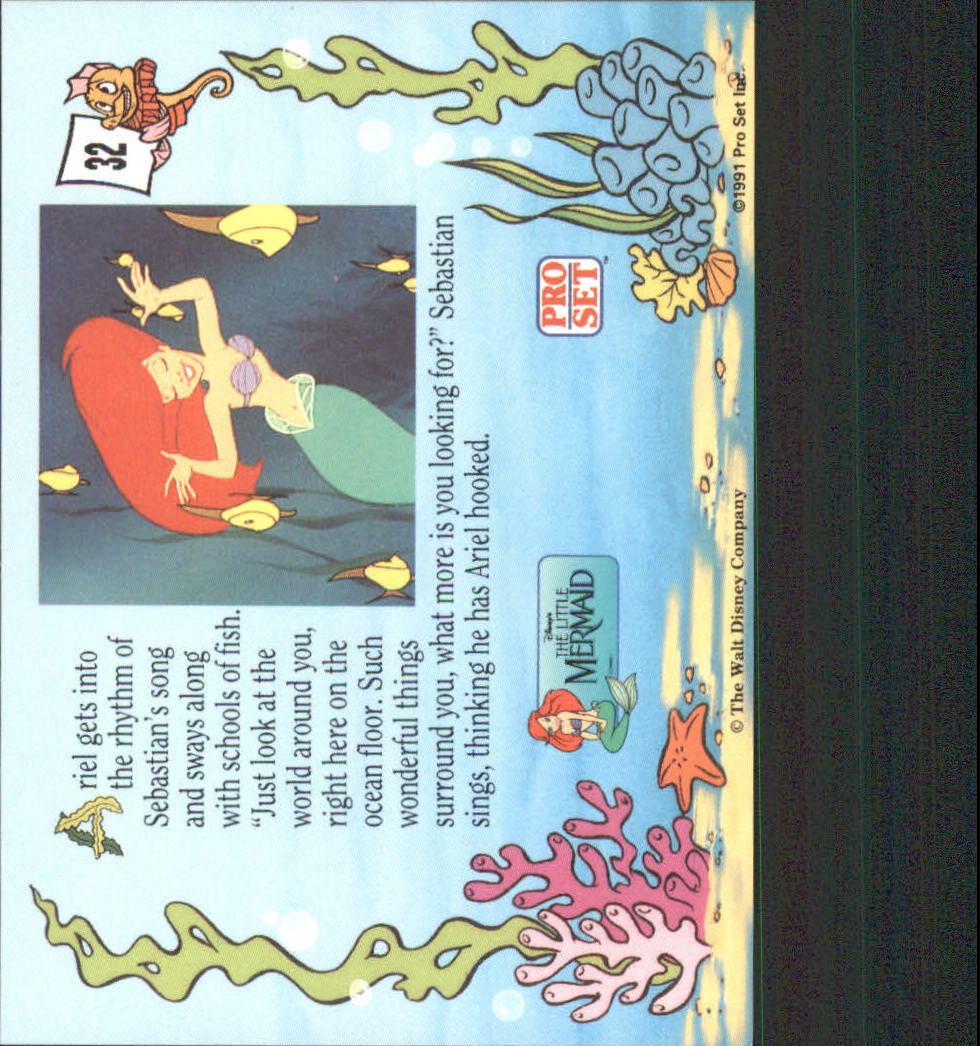 The Little Mermaid (1991 Pro Set) "Main Set" Cards #1 to #90 - Bild 65 von 181