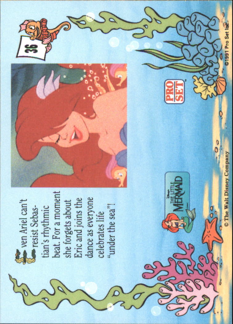 The Little Mermaid (1991 Pro Set) "Main Set" Cards #1 to #90 - Bild 73 von 181