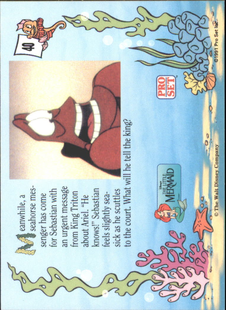 The Little Mermaid (1991 Pro Set) "Main Set" Cards #1 to #90 - Bild 81 von 181