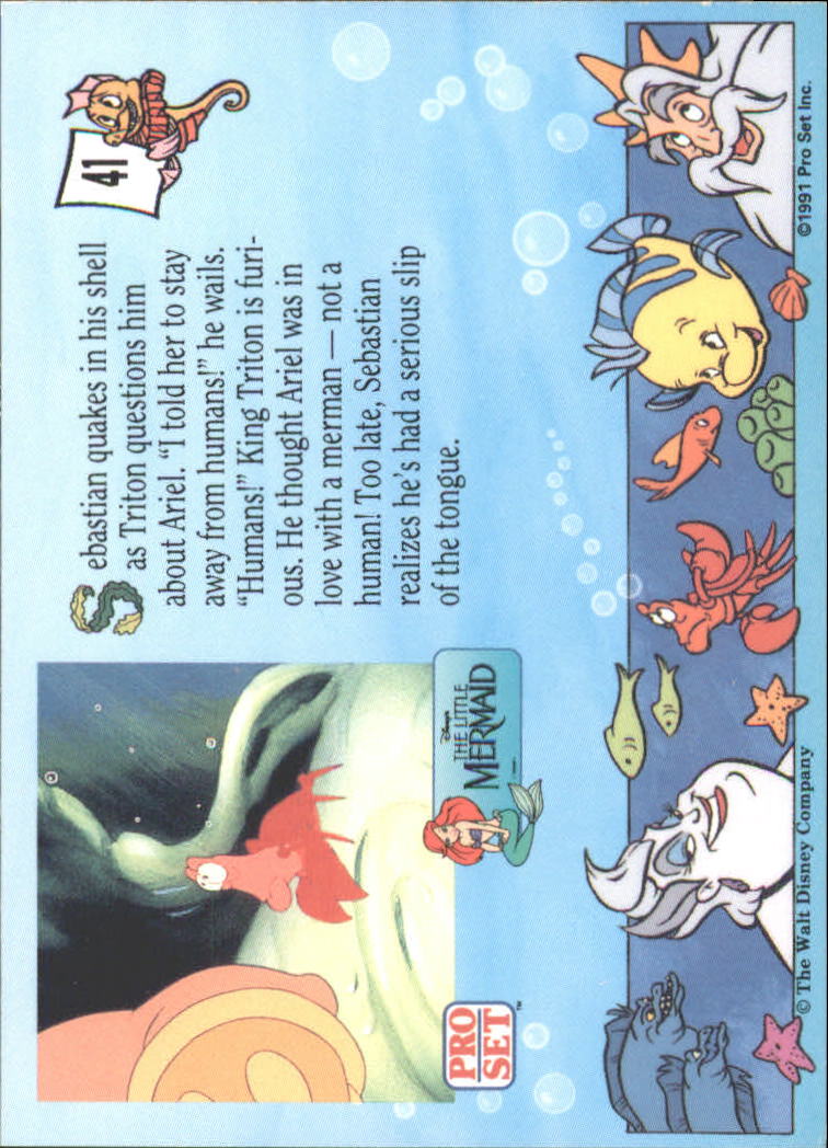 The Little Mermaid (1991 Pro Set) "Main Set" Cards #1 to #90 - Bild 83 von 181