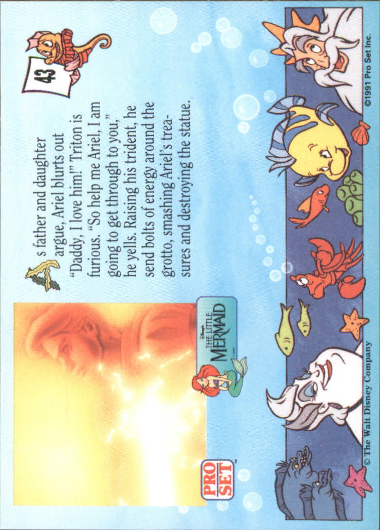 The Little Mermaid (1991 Pro Set) "Main Set" Cards #1 to #90 - Bild 87 von 181