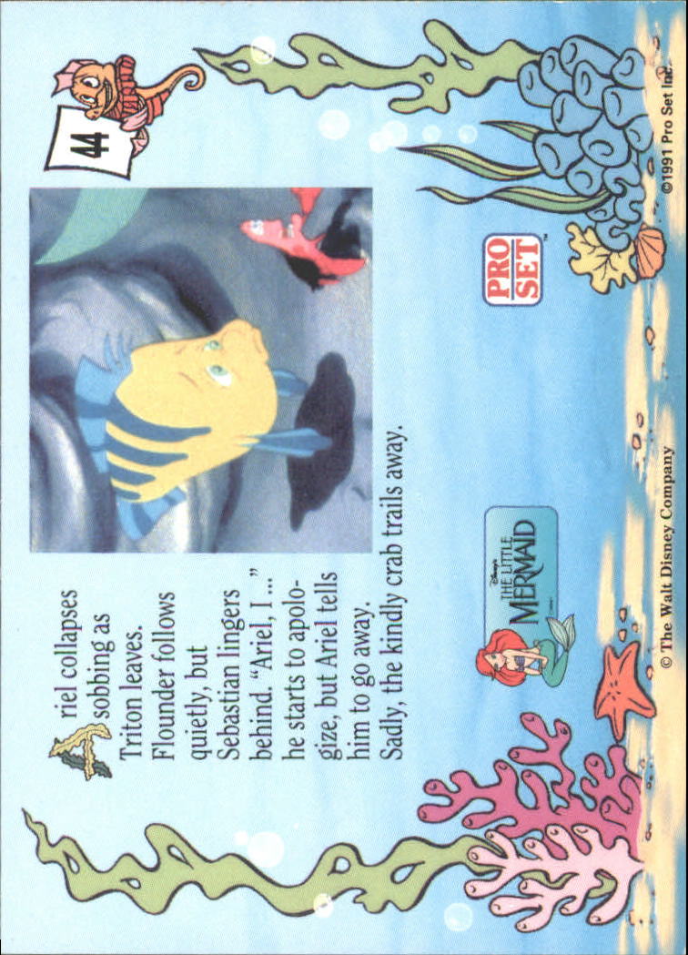 The Little Mermaid (1991 Pro Set) "Main Set" Cards #1 to #90 - Bild 89 von 181