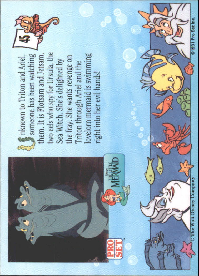 The Little Mermaid (1991 Pro Set) "Main Set" Cards #1 to #90 - Bild 91 von 181
