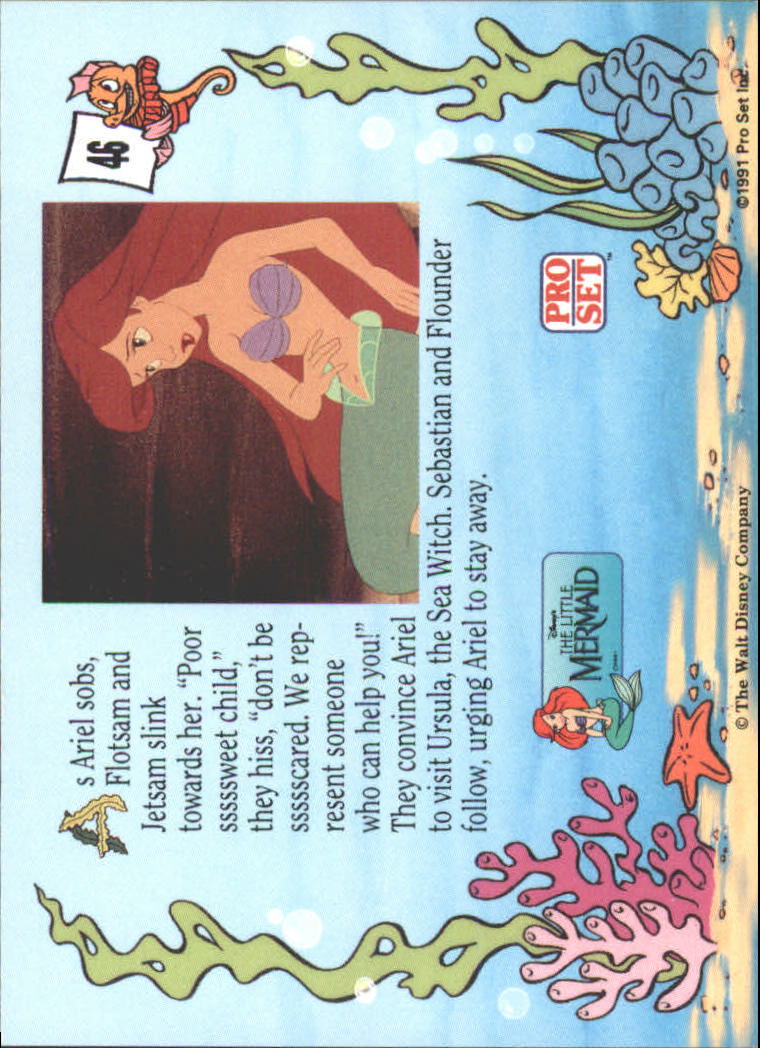 The Little Mermaid (1991 Pro Set) "Main Set" Cards #1 to #90 - Bild 93 von 181