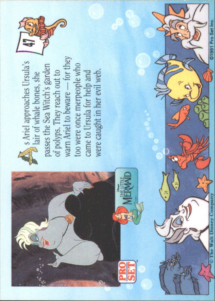 The Little Mermaid (1991 Pro Set) "Main Set" Cards #1 to #90 - Bild 95 von 181