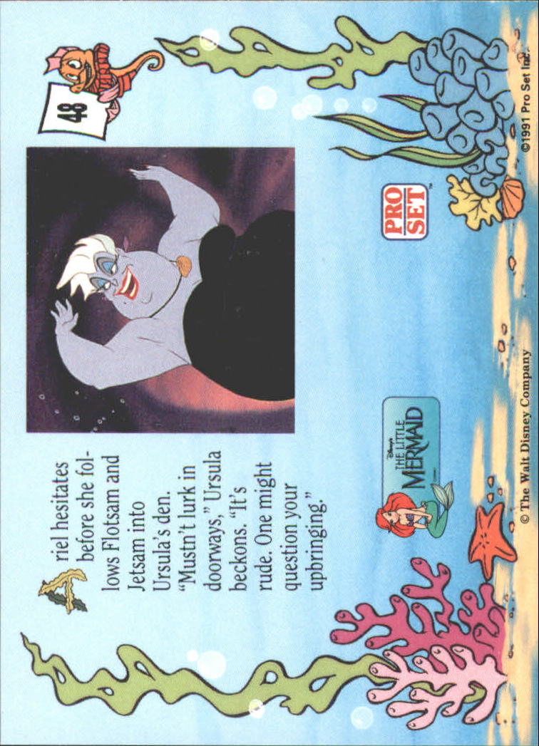 The Little Mermaid (1991 Pro Set) "Main Set" Cards #1 to #90 - Bild 97 von 181