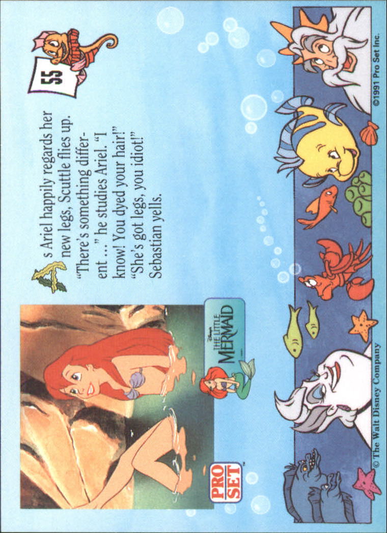 The Little Mermaid (1991 Pro Set) "Main Set" Cards #1 to #90 - Bild 111 von 181