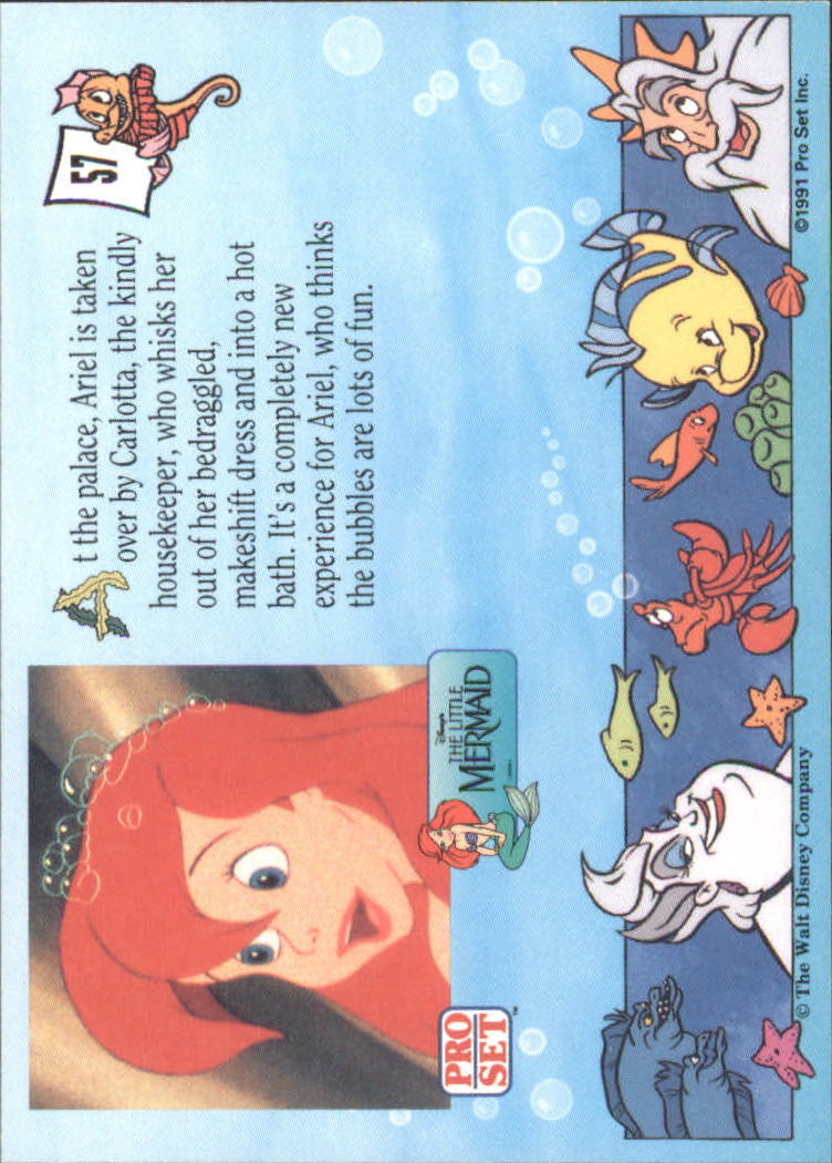 The Little Mermaid (1991 Pro Set) "Main Set" Cards #1 to #90 - Bild 115 von 181