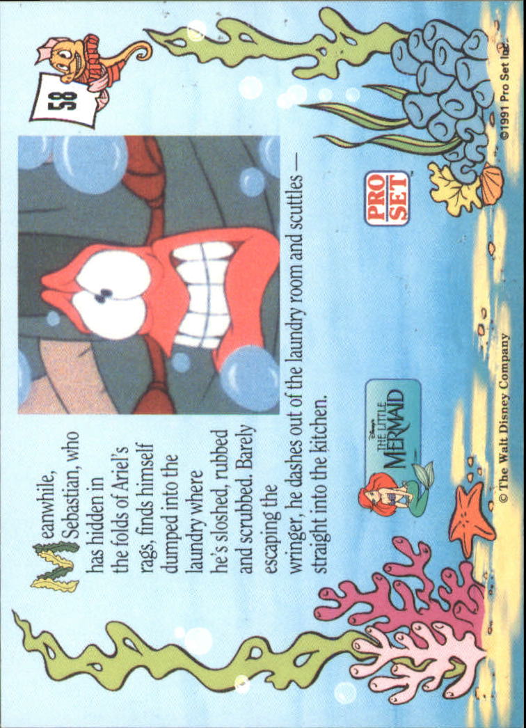 The Little Mermaid (1991 Pro Set) "Main Set" Cards #1 to #90 - Bild 117 von 181