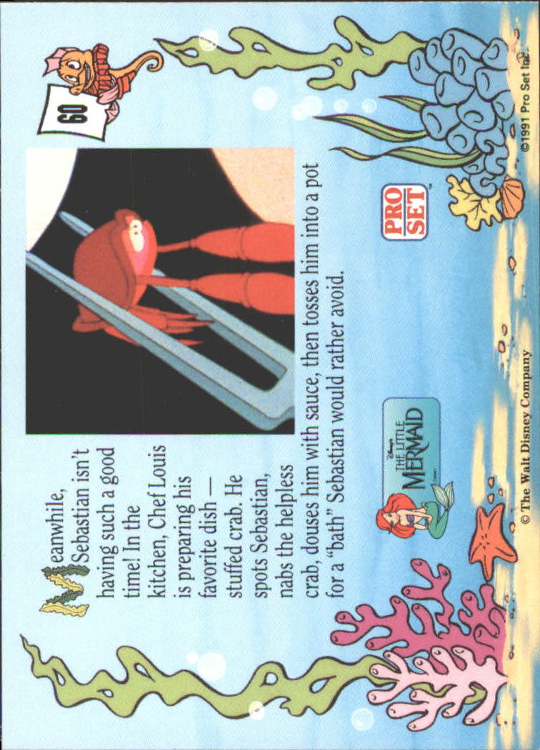 The Little Mermaid (1991 Pro Set) "Main Set" Cards #1 to #90 - Bild 121 von 181