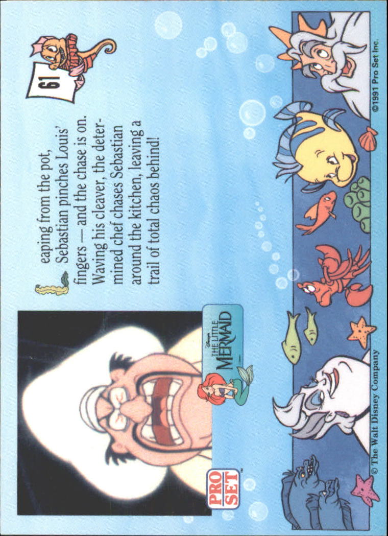 The Little Mermaid (1991 Pro Set) "Main Set" Cards #1 to #90 - Bild 123 von 181