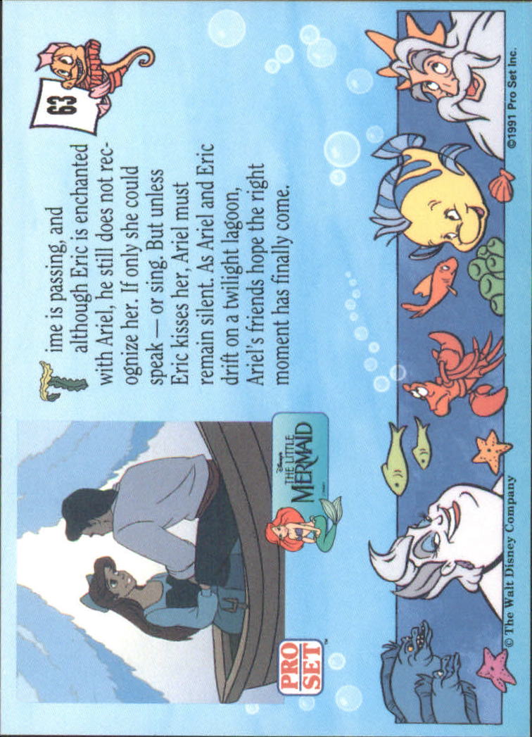The Little Mermaid (1991 Pro Set) "Main Set" Cards #1 to #90 - Bild 127 von 181