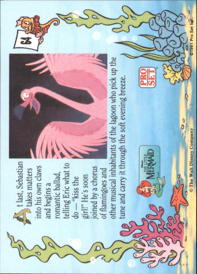 The Little Mermaid (1991 Pro Set) "Main Set" Cards #1 to #90 - Bild 129 von 181