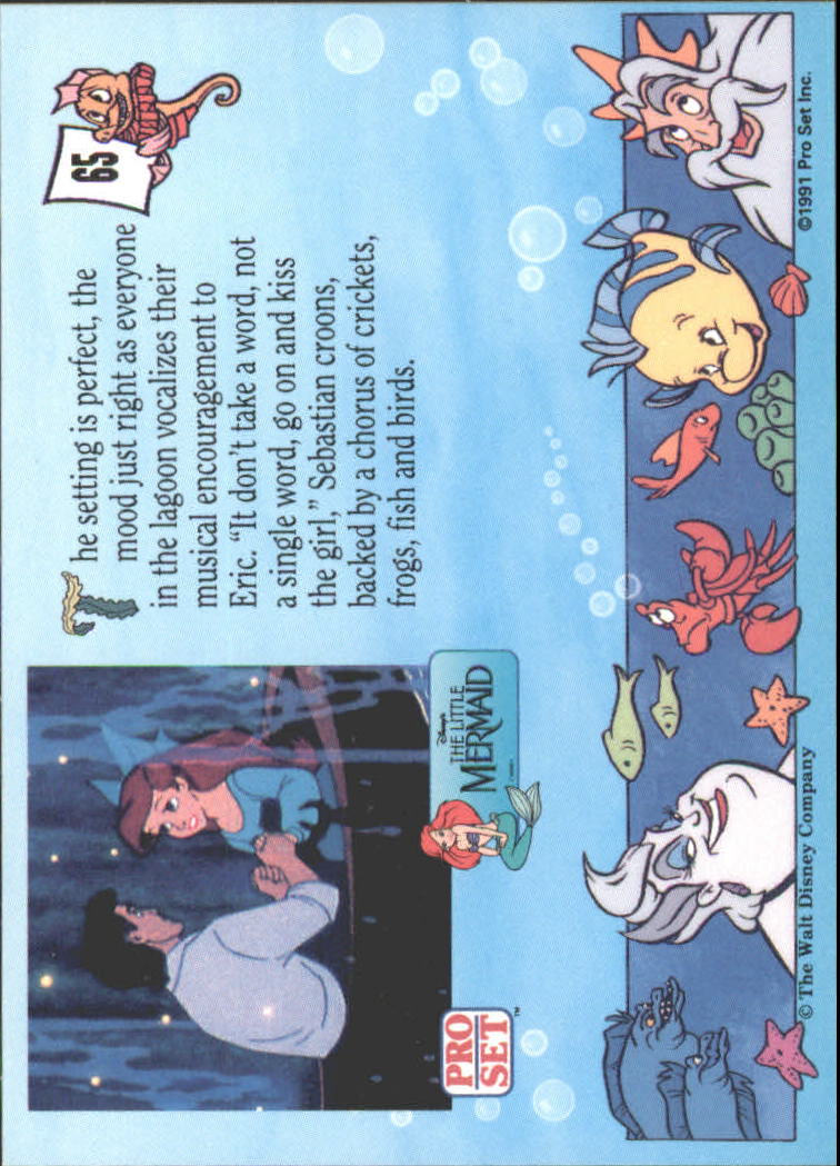 The Little Mermaid (1991 Pro Set) "Main Set" Cards #1 to #90 - Bild 131 von 181