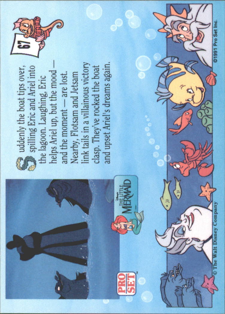 The Little Mermaid (1991 Pro Set) "Main Set" Cards #1 to #90 - Bild 135 von 181