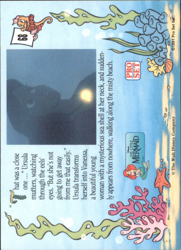 The Little Mermaid (1991 Pro Set) "Main Set" Cards #1 to #90 - Bild 137 von 181