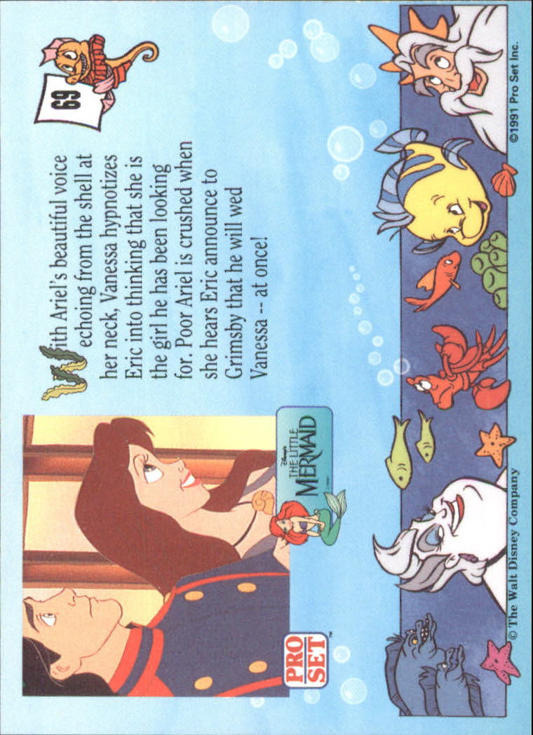 The Little Mermaid (1991 Pro Set) "Main Set" Cards #1 to #90 - Bild 139 von 181