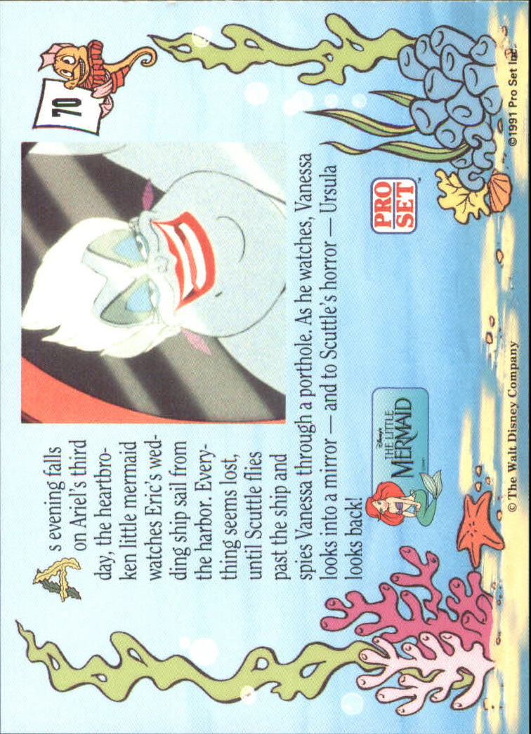 The Little Mermaid (1991 Pro Set) "Main Set" Cards #1 to #90 - Bild 141 von 181