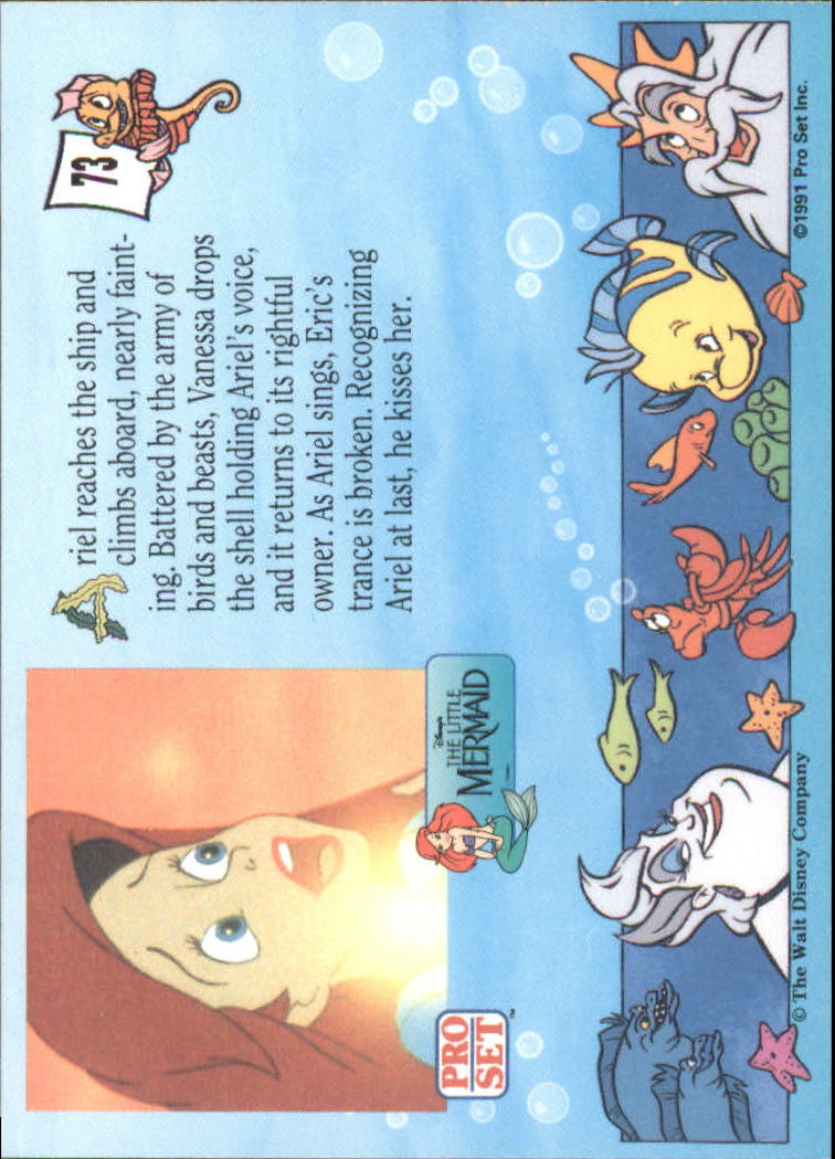 The Little Mermaid (1991 Pro Set) "Main Set" Cards #1 to #90 - Bild 147 von 181