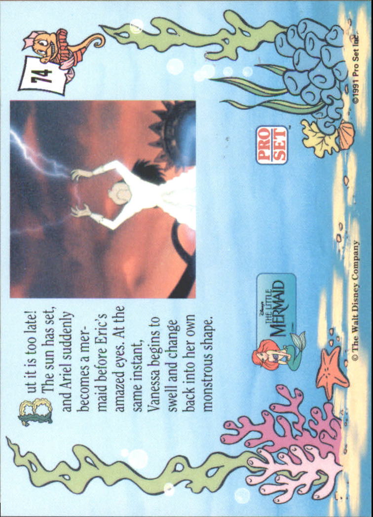 The Little Mermaid (1991 Pro Set) "Main Set" Cards #1 to #90 - Bild 149 von 181