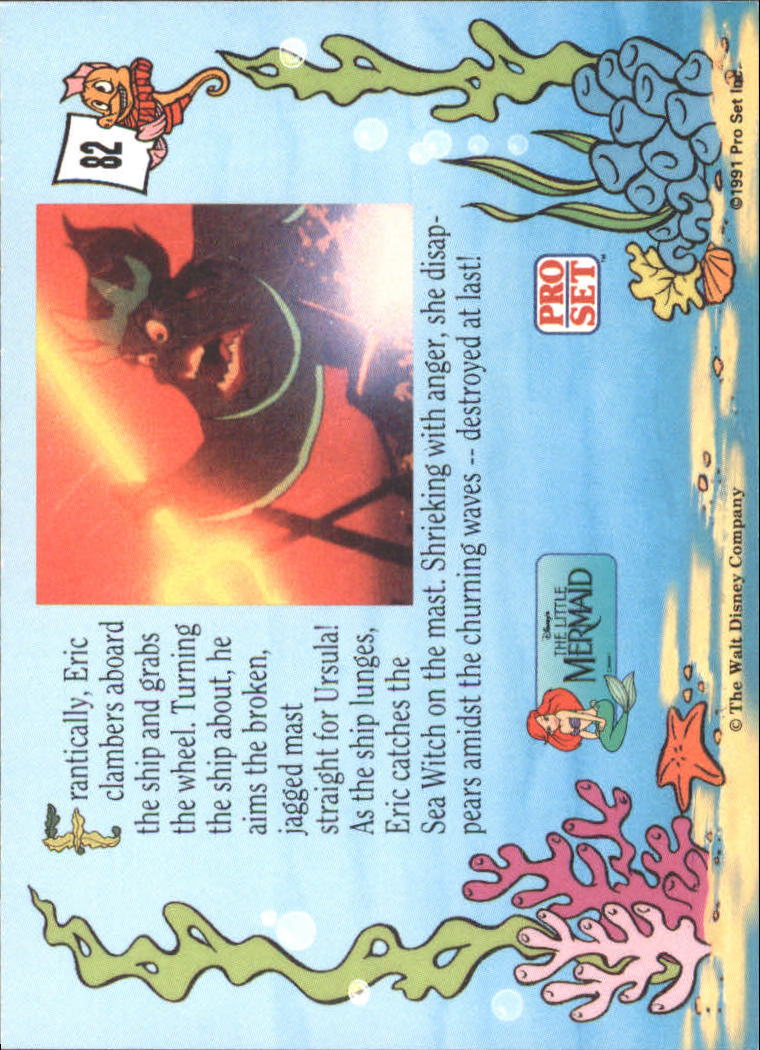 The Little Mermaid (1991 Pro Set) "Main Set" Cards #1 to #90 - Bild 165 von 181