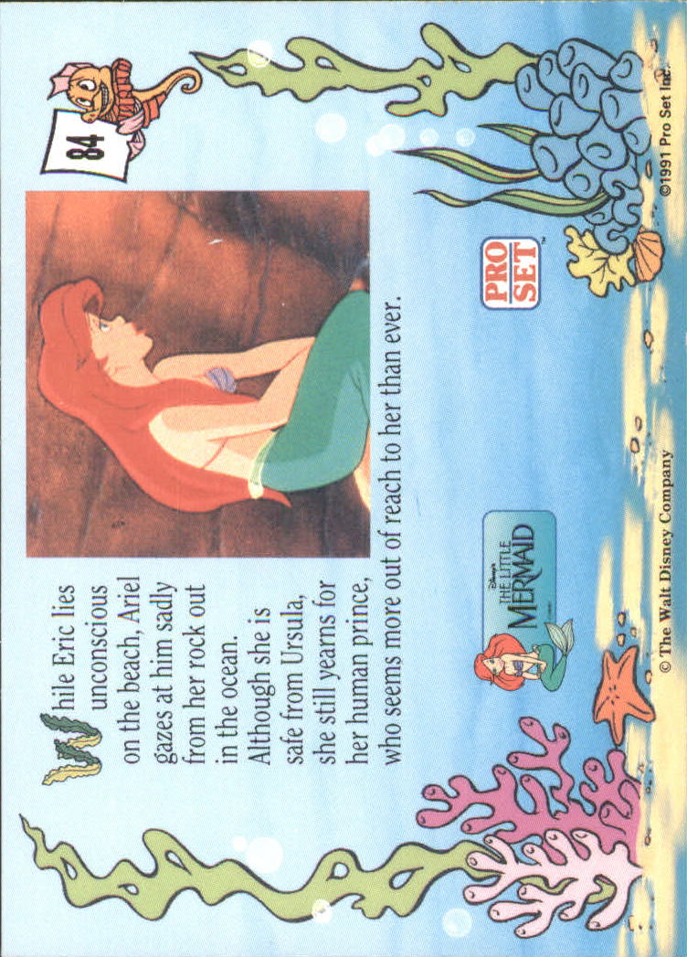 The Little Mermaid (1991 Pro Set) "Main Set" Cards #1 to #90 - Bild 169 von 181
