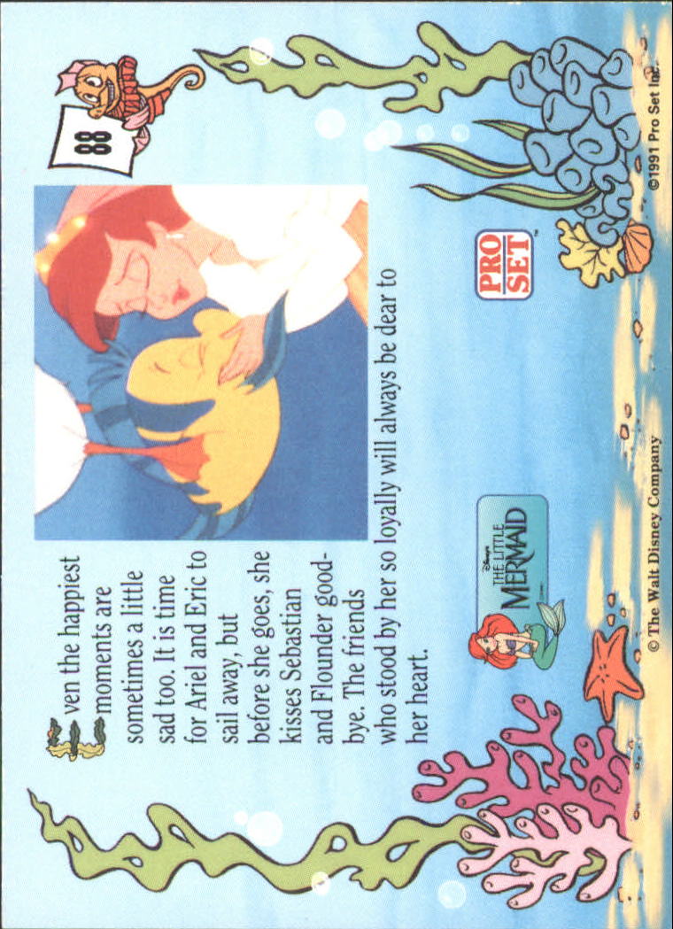 The Little Mermaid (1991 Pro Set) "Main Set" Cards #1 to #90 - Bild 177 von 181