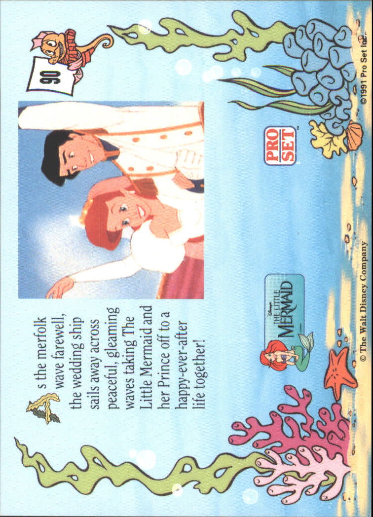 The Little Mermaid (1991 Pro Set) "Main Set" Cards #1 to #90 - Bild 181 von 181