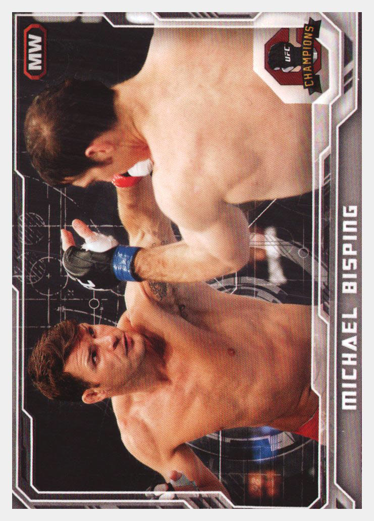 2014 Topps UFC Champions #55A Michael Bisping