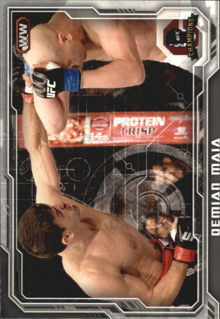 2014 Topps UFC Champions Silver #45 Demian Maia