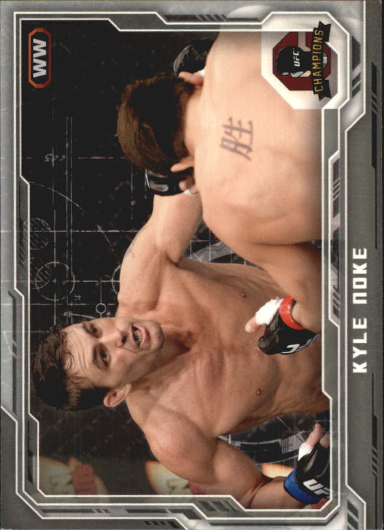 2014 Topps UFC Champions Silver #80 Kyle Noke