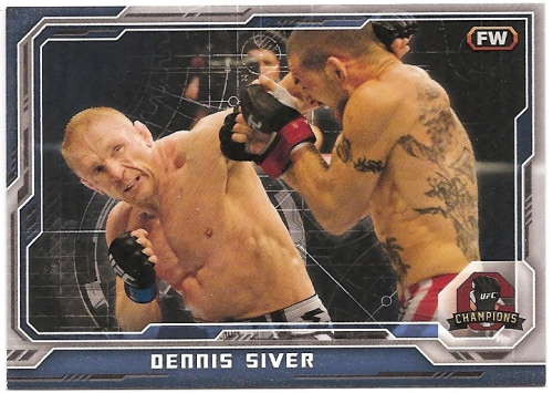 2014 Topps UFC Champions Blue #64 Dennis Siver