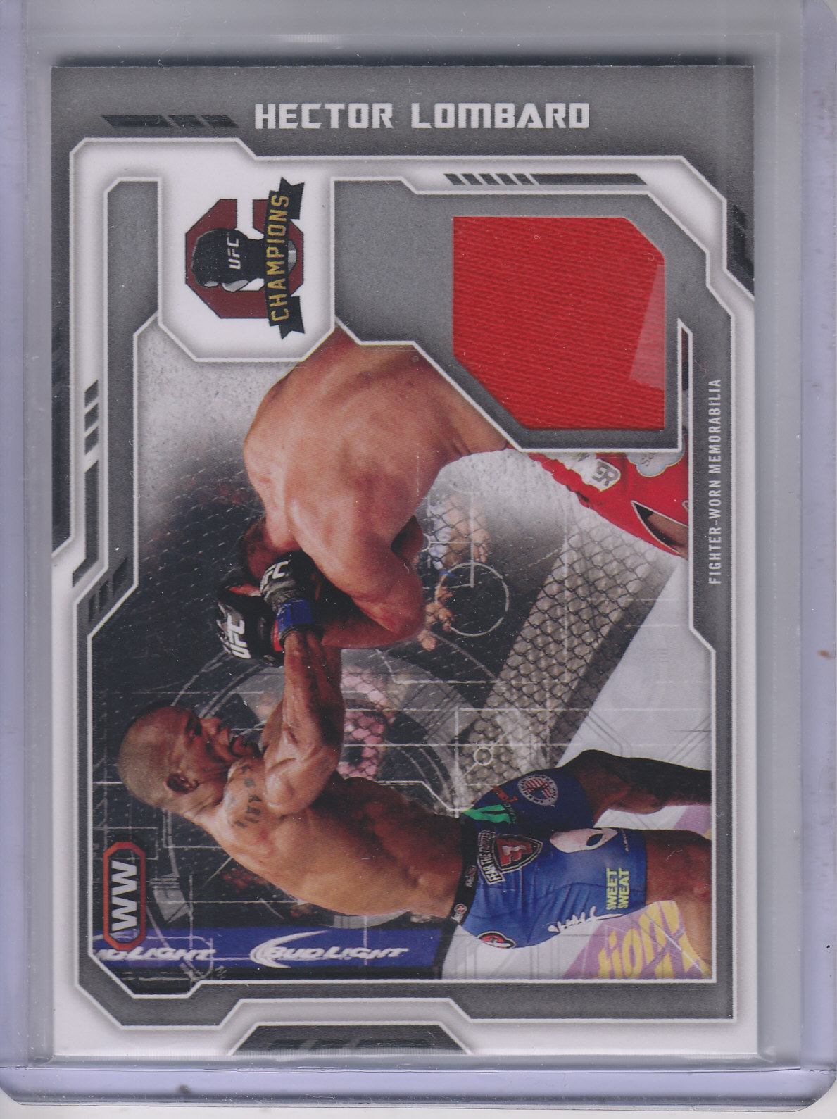 2014 Topps UFC Champions Fighter Relics #CFRHL Hector Lombard