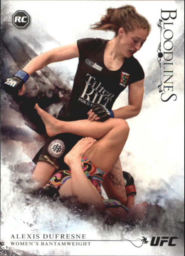 2014 Topps UFC Bloodlines #43 Alexis Dufresne RC