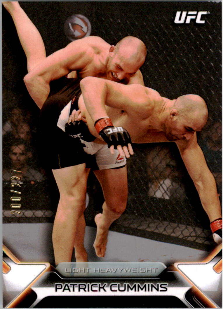 2016 Topps UFC Knockout Silver #2 Patrick Cummins
