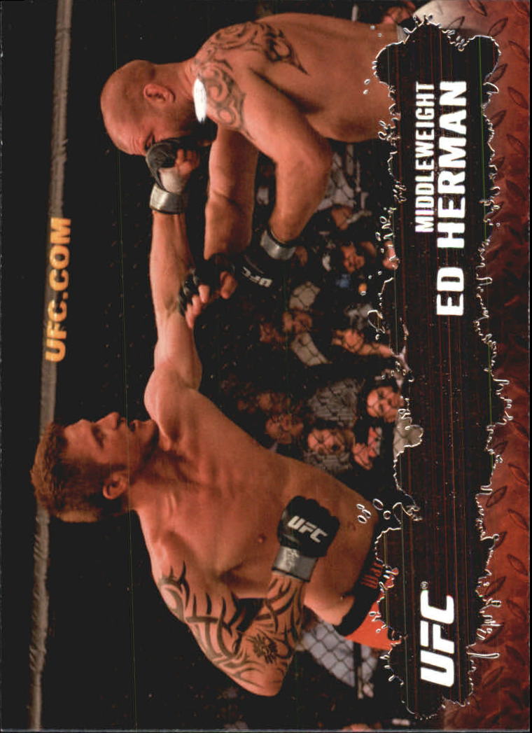 2009 Topps UFC #19 Ed Herman RC