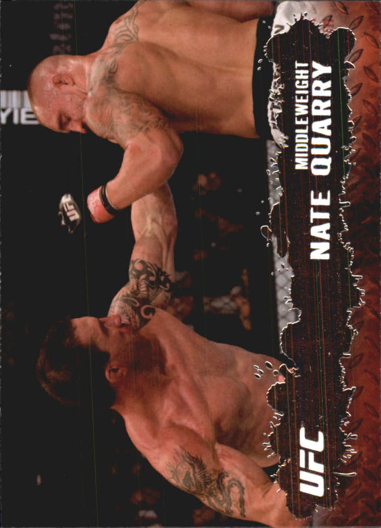 2009 Topps UFC #20 Nate Quarry RC